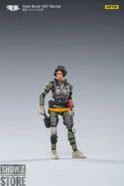 JoyToy Source 1/24 H07 Steel Bone Firepower Mecha Olive Version W/ Pilot -Action Figures Store cb9e9fce01