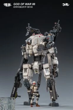JoyToy Source 1/24 God Of War 86 Mecha W/ Pilot White Version -Action Figures Store cc5318b675