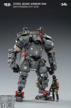 JoyToy Source 1/25 H06 Steel Bone Armour Grey Color /w Pilot -Action Figures Store cc6fb0ccb7