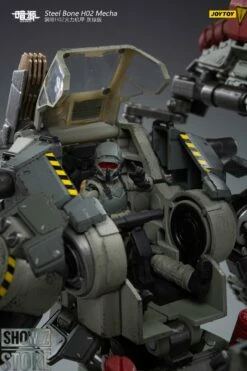 JoyToy Source 1/24 H02 Steel Bone Firepower Mecha Grey-Green Color W/ Pilot -Action Figures Store cc759e1930