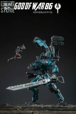 JoyToy Source Acid Rain 1/25 God Of War 86 Medium-Sized Mecha Figure Set Blue Version -Action Figures Store ccf2f5e9a1