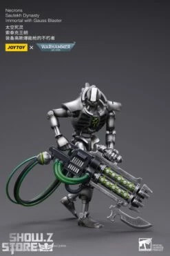 JoyToy Source 1/18 Warhammer 40K Necrons Sautekh Dynasty Immortal With Gauss Blaster -Action Figures Store ce772fbe45