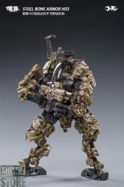 JoyToy Source 1/25 H03 Steel Bone Attack Mecha Desert Color W/ Pilot -Action Figures Store cfefd37783