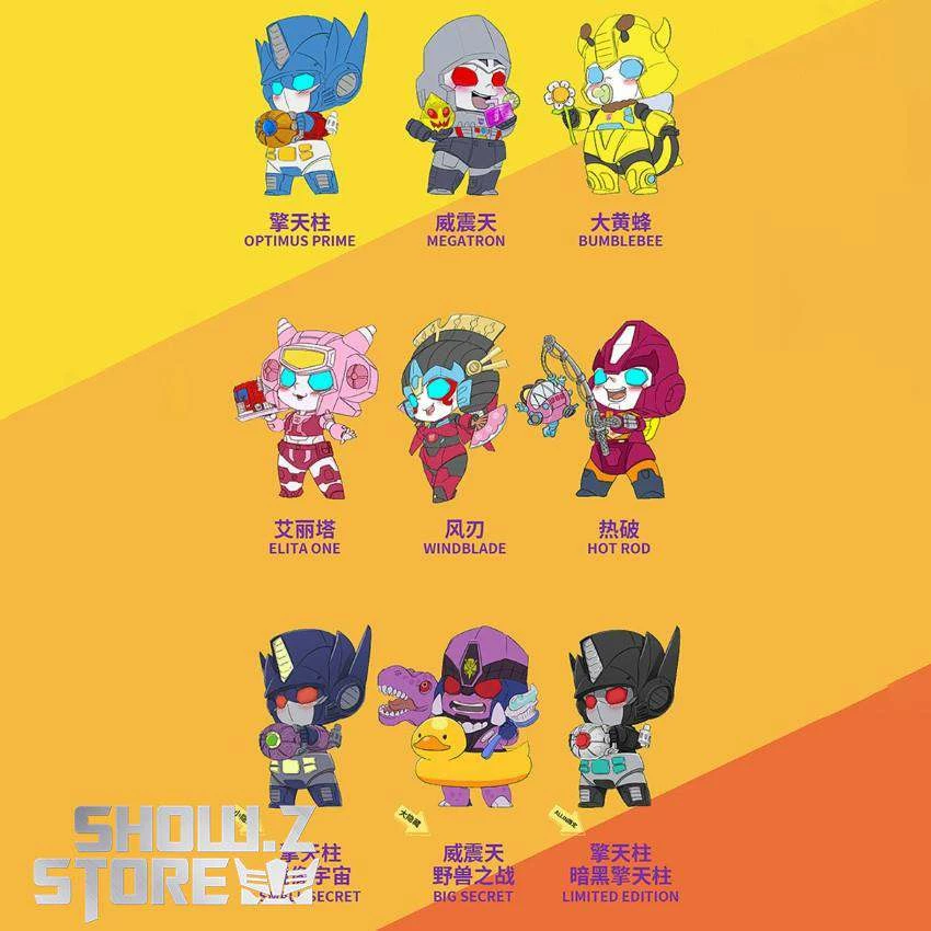 Jing Model Palace Transformers Kindergarten Series All-in Version Set Of 9 3 Jing Model Palace Transformers Kindergarten Series All-in Version Set Of 9