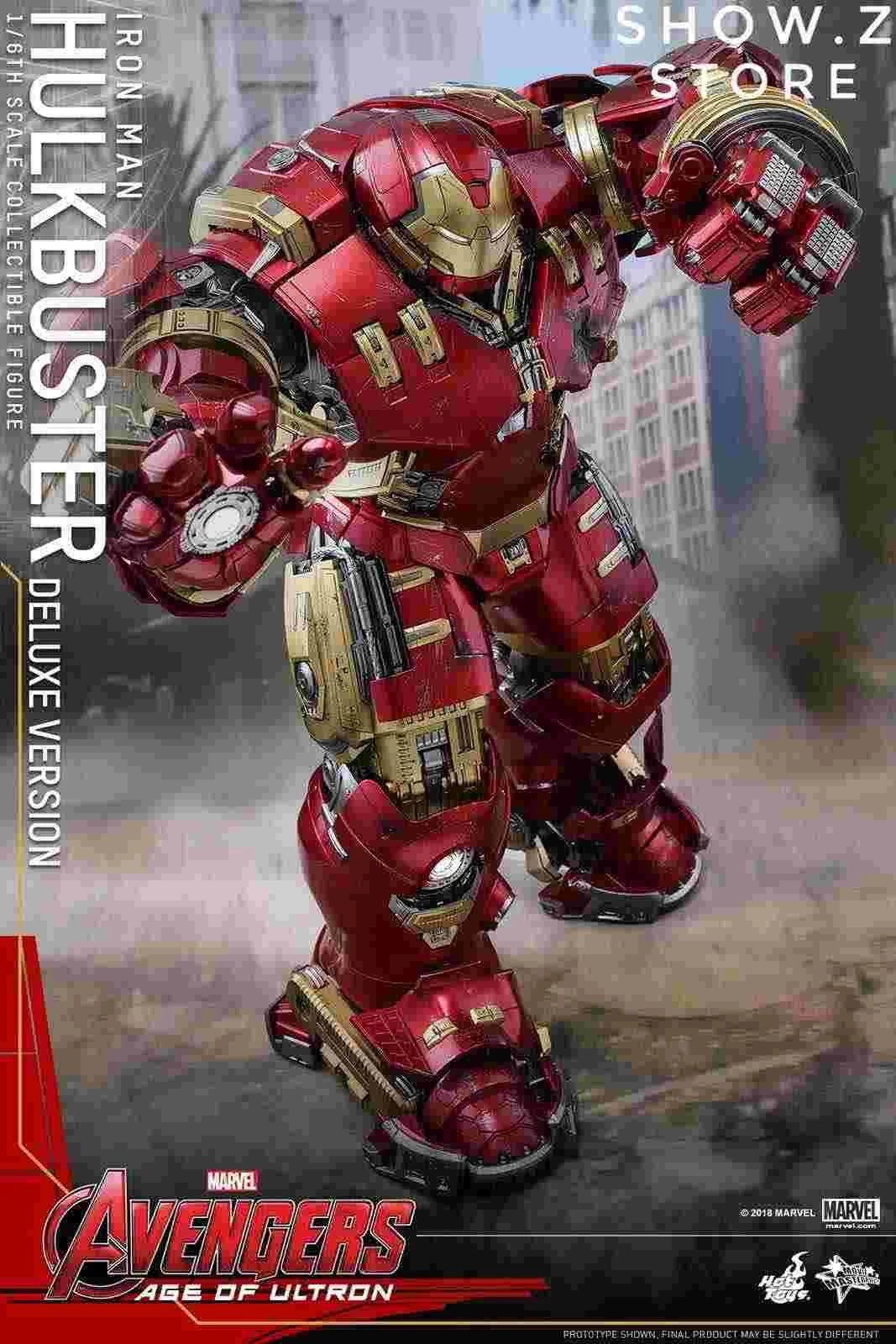 Hot Toys HT 1/6 Iron Man Mark XLIV MK44 MMS510 Hulkbuster Deluxe Version Avengers: Age Of Ultron Collectible Figure 8 Hot Toys HT 1/6 Iron Man Mark XLIV MK44 MMS510 Hulkbuster Deluxe Version Avengers: Age Of Ultron Collectible Figure - Image 6