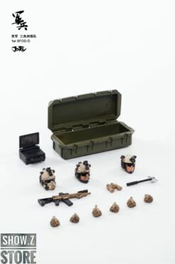 JoyToy Source 1/18 U.S. Army Delta Force Set Of 3 -Action Figures Store d194fbdc73