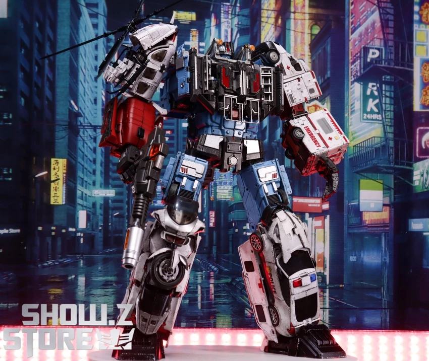 Generation Toy Guardian Defensor Set Of 5 Battle Damaged Version 8 Generation Toy Guardian Defensor Set Of 5 Battle Damaged Version - Image 6