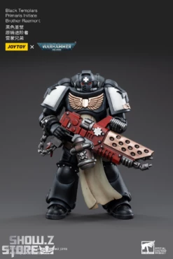 JoyToy Source 1/18 Warhammer 40K Black Templars Primaris Initiate Brother Raemont 13 JoyToy Source 1/18 Warhammer 40K Black Templars Primaris Initiate Brother Raemont -Action Figures Store d3184db509