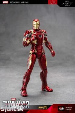 ZT Toys Marvel Licensed 1/10 Iron Man Mark 46 -Action Figures Store d38902c374