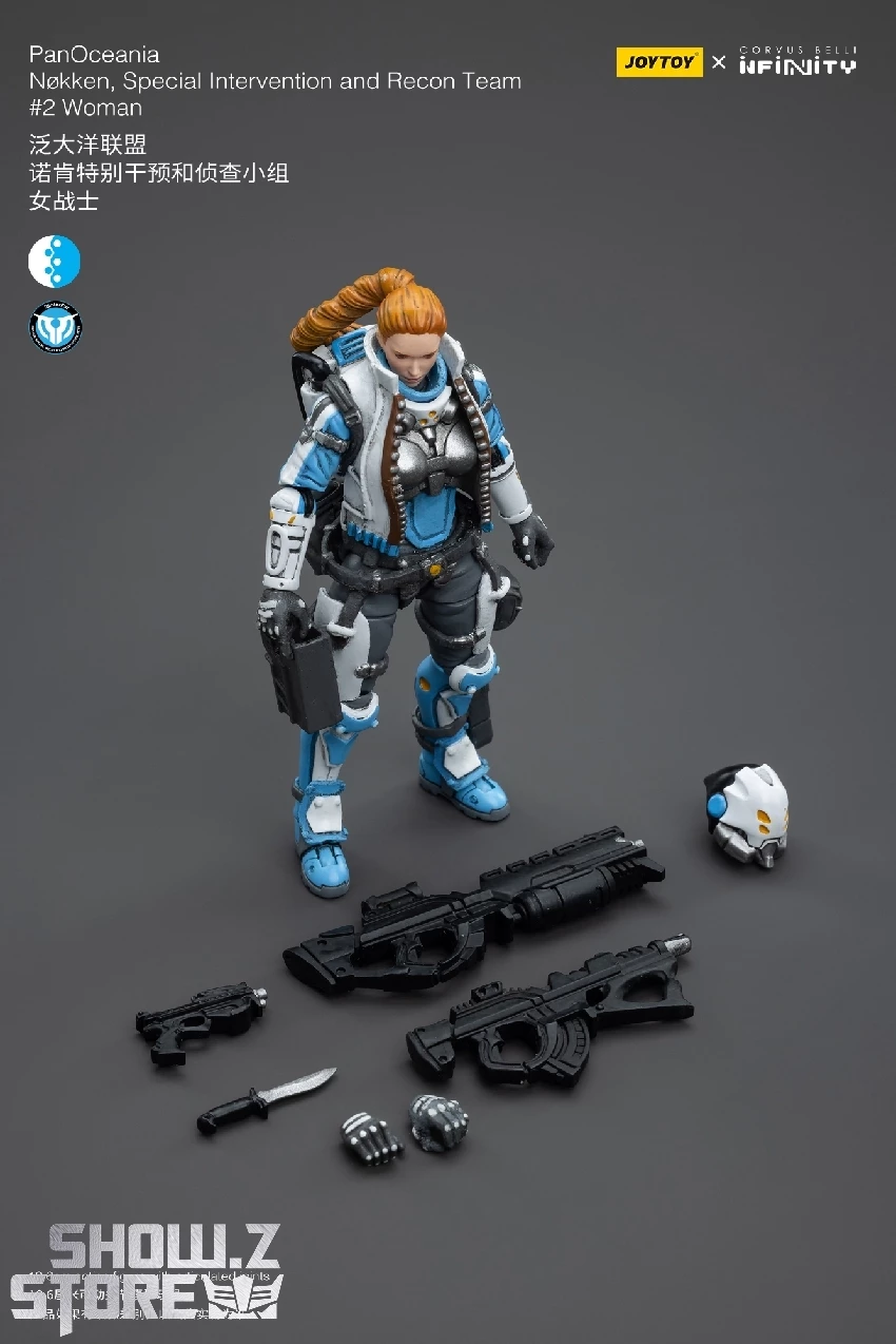 JoyToy Source 1/18 Infinity PanOceania Nokken Special Intervention And Recon Team #2 Woman 12 JoyToy Source 1/18 Infinity PanOceania Nokken Special Intervention And Recon Team #2 Woman - Image 10