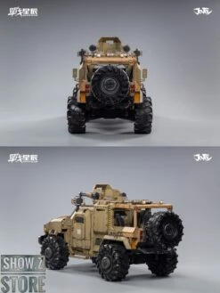JoyToy Source 1/18 War Stars Crazy Armed SUV Desert Version -Action Figures Store d396723f65