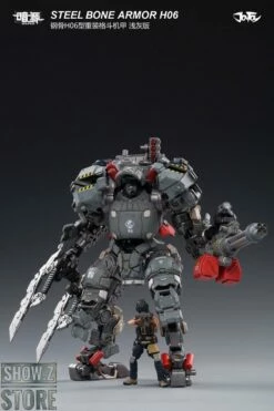 JoyToy Source 1/25 H06 Steel Bone Armour Grey Color /w Pilot -Action Figures Store d3b4379b9d