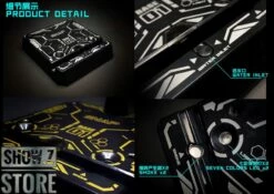 SNAP Remote Smoke Display Stand W/ LED Gold Version -Action Figures Store d3b7612a98