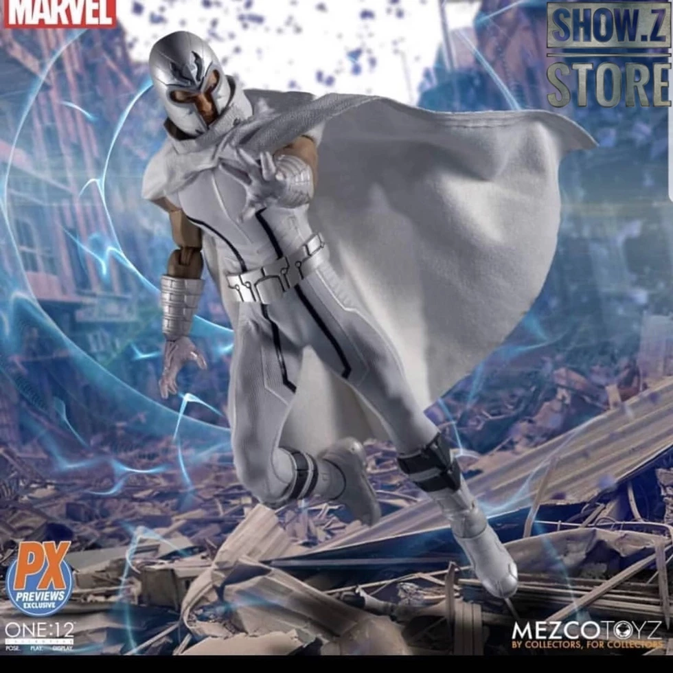 MEZCO Toyz One:12 Collective Magneto Marvel Now Edition 7 MEZCO Toyz One:12 Collective Magneto Marvel Now Edition - Image 5