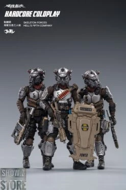 JoyToy Source 1/18 Hardcore Coldplay Skeleton Forces Hell’s Fifth Company -Action Figures Store d59ed2534c