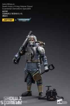 JoyToy Source 1/18 Warhammer 40K Death Korps Of Krieg Veteran Squad Guardsman Demolitions Specialist -Action Figures Store d6d685ce30