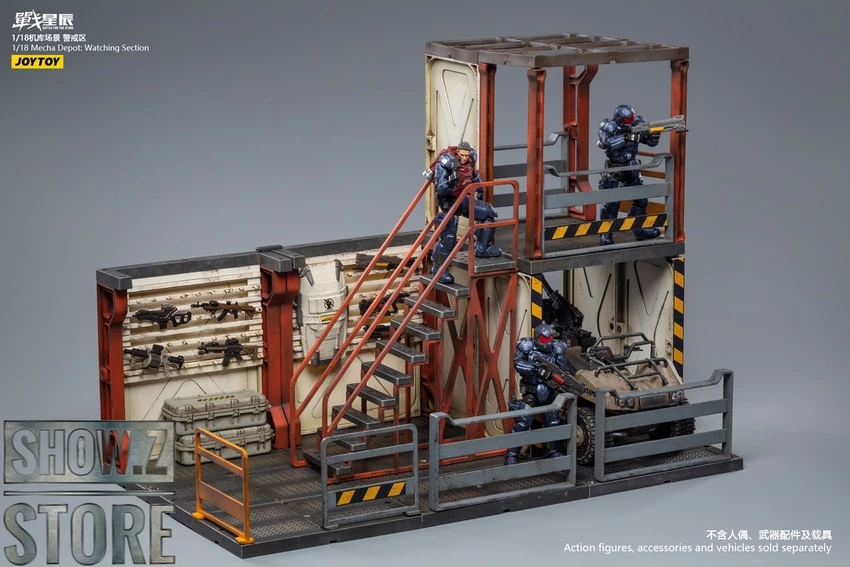 JoyToy Source 1/18 Mecha Depot: Watching Section 9 JoyToy Source 1/18 Mecha Depot: Watching Section - Image 7