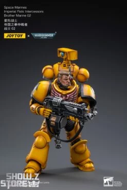 JoyToy Source 1/18 Warhammer 40K Imperial Fists Intercessors Brother Marine 02 -Action Figures Store d7917271d5