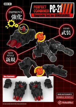 Perfect Effect PE PC-21 Perfect Combiner Upgrade Kit For POTP Volcanicus 8 Perfect Effect PE PC-21 Perfect Combiner Upgrade Kit For POTP Volcanicus -Action Figures Store d85522cd4d