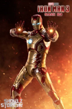 ZT Toys Marvel Licensed 1/10 Iron Man Mark 42 W/ LED -Action Figures Store d8688946e2