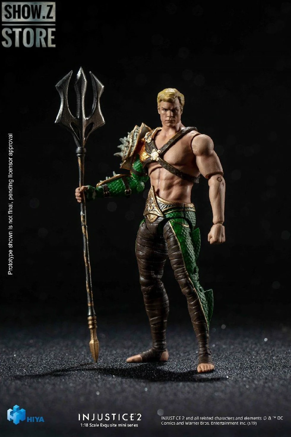 Hiya Toys 1/18 Injustice 2: Aquaman PX Previews Exclusive 7 Hiya Toys 1/18 Injustice 2: Aquaman PX Previews Exclusive - Image 5