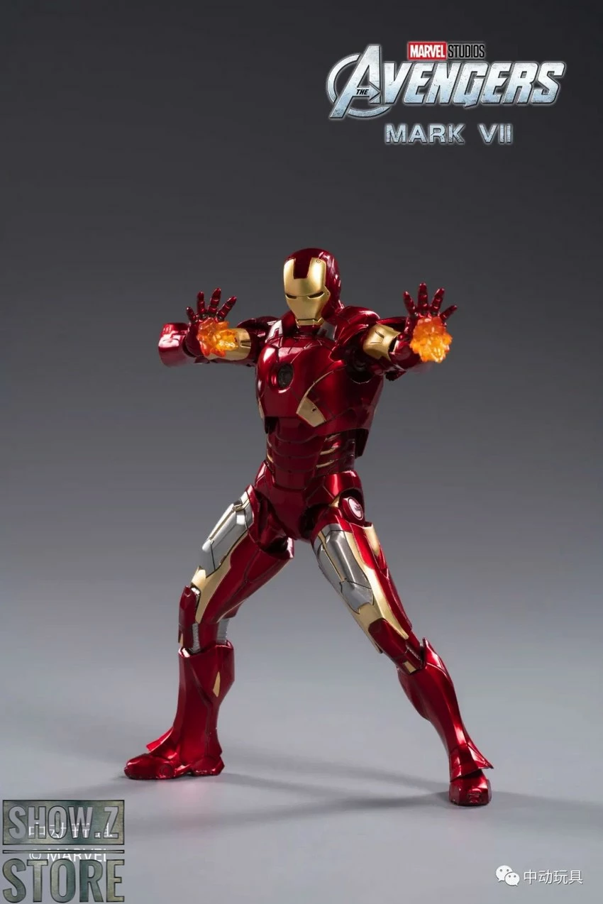 ZT Toys Marvel Licensed 1/10 Iron Man Mark 7 11 ZT Toys Marvel Licensed 1/10 Iron Man Mark 7 - Image 9