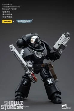 JoyToy Source 1/18 Warhammer 40K Iron Hands Intercessors Sergeant Kalock -Action Figures Store dbd34b64c5