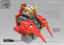 Mechanicore Hobby Studio 1/120 PROJ-0033+ 2.0 MSA-0011(Bst)303E Deep Striker Gundam Tief Sturmer Plus Camouflage Red Standard Version 9 Mechanicore Hobby Studio 1/120 PROJ-0033+ 2.0 MSA-0011(Bst)303E Deep Striker Gundam Tief Sturmer Plus Camouflage Red Standard Version -Action Figures Store dc5b0945e3