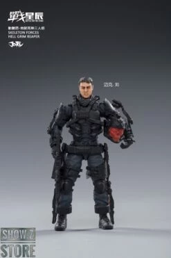 JoyToy Source 1/18 Hardcore Coldplay Skeleton Forces Hell Grim Reaper & Selena Set Of 4 -Action Figures Store dc9f622070