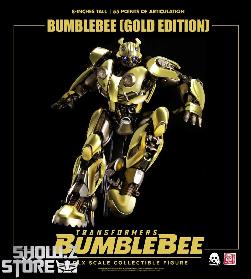 Threezero & Hasbro 3Z0294-EX Bumblebee Golden Version 4 Threezero & Hasbro 3Z0294-EX Bumblebee Golden Version - Image 2