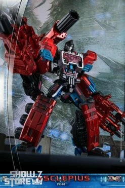 Planet X PX-08 Asclepius Perceptor Metallic Red Version 38 Planet X PX-08 Asclepius Perceptor Metallic Red Version -Action Figures Store dd644c11ff