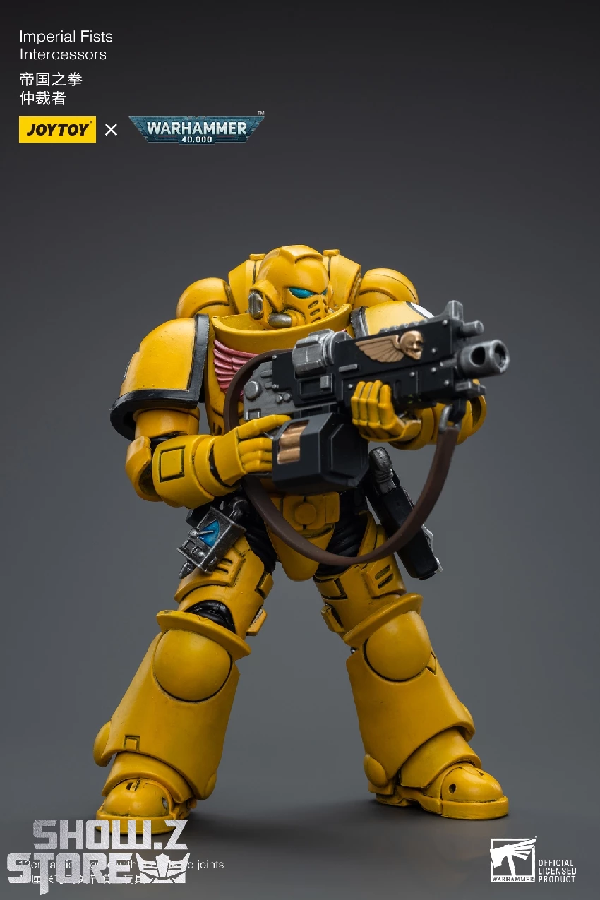 JoyToy Source 1/18 Warhammer 40K Imperial Fists Intercessors 6 JoyToy Source 1/18 Warhammer 40K Imperial Fists Intercessors - Image 4