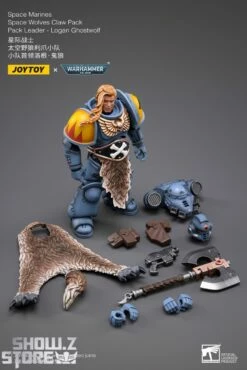 JoyToy Source 1/18 Warhammer 40K Space Wolves Claw Pack Leader-Logan Ghostwolf 17 JoyToy Source 1/18 Warhammer 40K Space Wolves Claw Pack Leader-Logan Ghostwolf -Action Figures Store e089aeabc6
