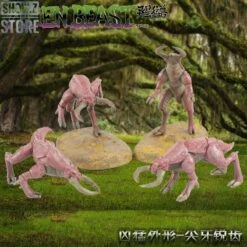 Rihio Multiabyss Alien Beast Series 1/60 Set Of 4 Figures W/ 2 Bases -Action Figures Store e29e24aeda