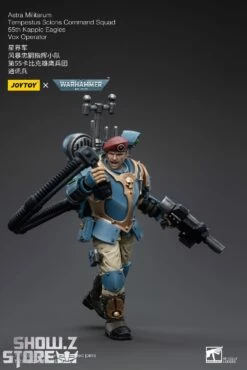 JoyToy Source 1/18 Warhammer 40K Astra Militarum Tempestus Scions Command Squad 55th Kappic Eagles Vox Operator -Action Figures Store e2d32e89d3