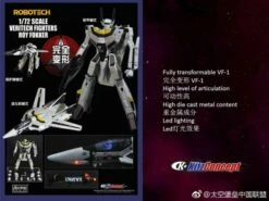 KitzConcept Robotech VF-1S Roy Fokker Macross 1/72 Scale -Action Figures Store e5d896b9eb