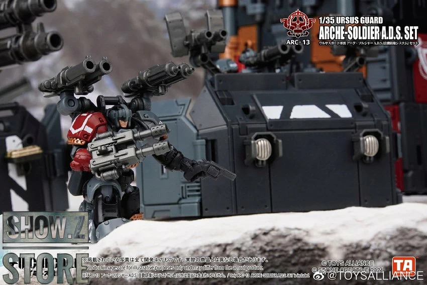 Toys Alliance ARC-13 Ursus Guard Arche-Soldier A.D.S. Set 18 Toys Alliance ARC-13 Ursus Guard Arche-Soldier A.D.S. Set - Image 16