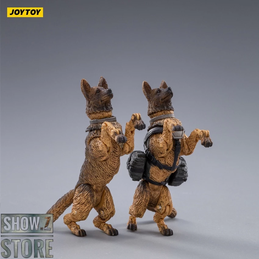 JoyToy Source 1/18 Military Dog Set Of 2 3 JoyToy Source 1/18 Military Dog Set Of 2