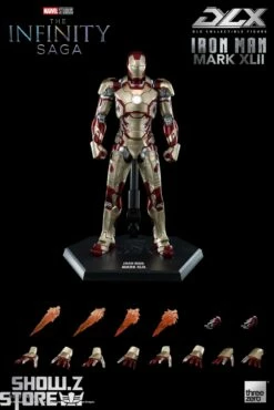 Threezero 1/12 Marvel Studios The Infinity Saga DLX Iron Man Mark 42 -Action Figures Store e727a0c88b