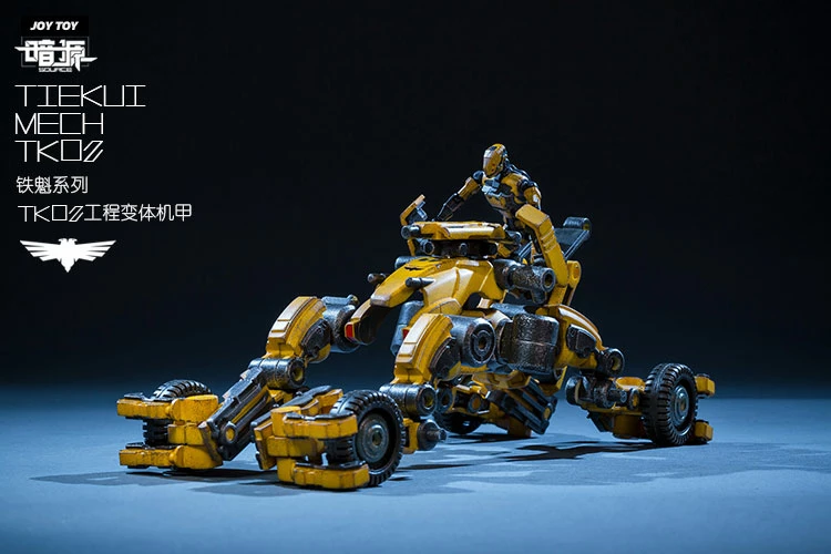 JoyToy Source Acid Rain Mecha TK02 Tiekui Engineering Mech Version 6 JoyToy Source Acid Rain Mecha TK02 Tiekui Engineering Mech Version - Image 4