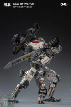 JoyToy Source 1/24 God Of War 86 Mecha W/ Pilot White Version -Action Figures Store e865fd5e6e