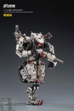 JoyToy Source 1/18 X-HLA01 Hurricane Light Assault Dual Mode Mecha White -Action Figures Store ea4c5615c6