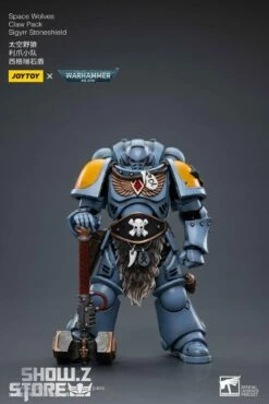 JoyToy Source 1/18 Warhammer 40K Space Wolves Claw Pack Sigyrr Stoneshield 23 JoyToy Source 1/18 Warhammer 40K Space Wolves Claw Pack Sigyrr Stoneshield -Action Figures Store ea77cb95a8