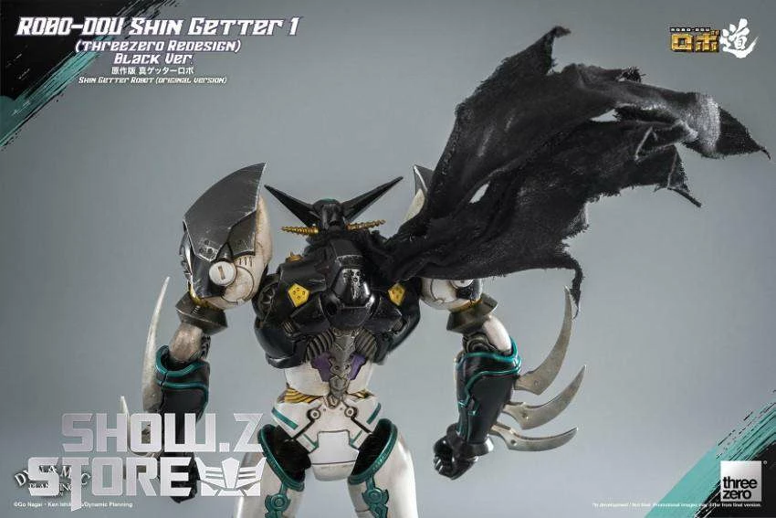 Threezero Shin Getter Robot Shin Getter 1 Black Version 9 Threezero Shin Getter Robot Shin Getter 1 Black Version - Image 7