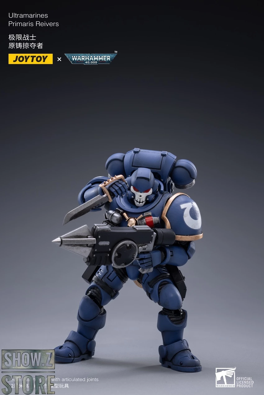JoyToy Source 1/18 Warhammer 40K Ultramarines Primaris Reivers Set Of 3 7 JoyToy Source 1/18 Warhammer 40K Ultramarines Primaris Reivers Set Of 3 - Image 5