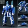 Valkyrie Factory VF 1/60 VF-1J Valkyrie Maximilian Jenius Custom Macross Robotech Blue Version W/ Super Space Part
