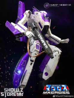 KitzConcept 1/72 Macross VF-1S God Of Flame Purple Limited Edition W/ Fast Pack Armor -Action Figures Store ec2d88bfef