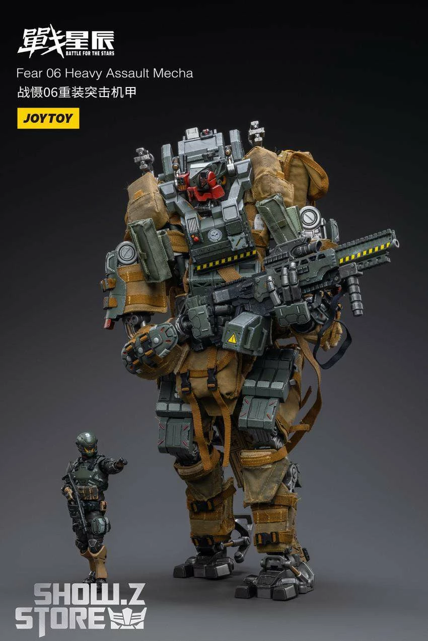 JoyToy Source 1/18 Fear 06 Heavy Assault Mecha W/ Pilot 11 JoyToy Source 1/18 Fear 06 Heavy Assault Mecha W/ Pilot - Image 9