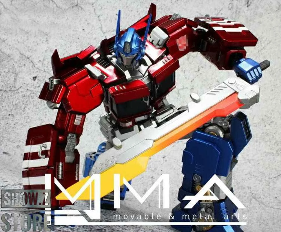 Movable & Metal Arts IDW Optimus Prime W/ Bike 7 Movable & Metal Arts IDW Optimus Prime W/ Bike - Image 5