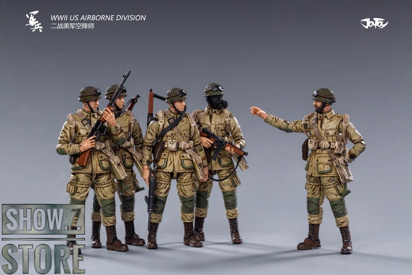JoyToy Source 1/18 WWII United States Airborne Division Set Of 5 14 JoyToy Source 1/18 WWII United States Airborne Division Set Of 5 - Image 12